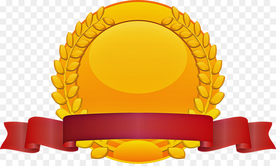 Medalha，Amarelo PNG