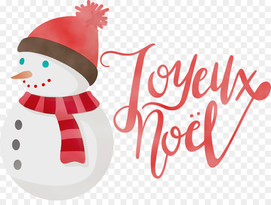 Texto De Joyeux Noël Com Boneco De Neve，Natal PNG