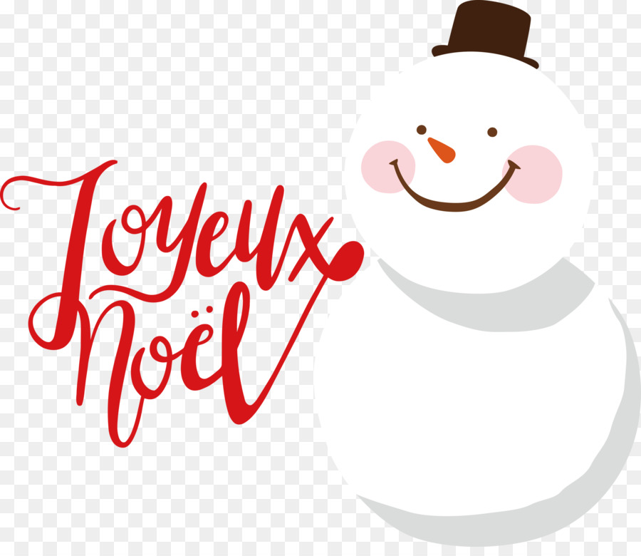 Texto De Joyeux Noël Com Boneco De Neve，Natal PNG