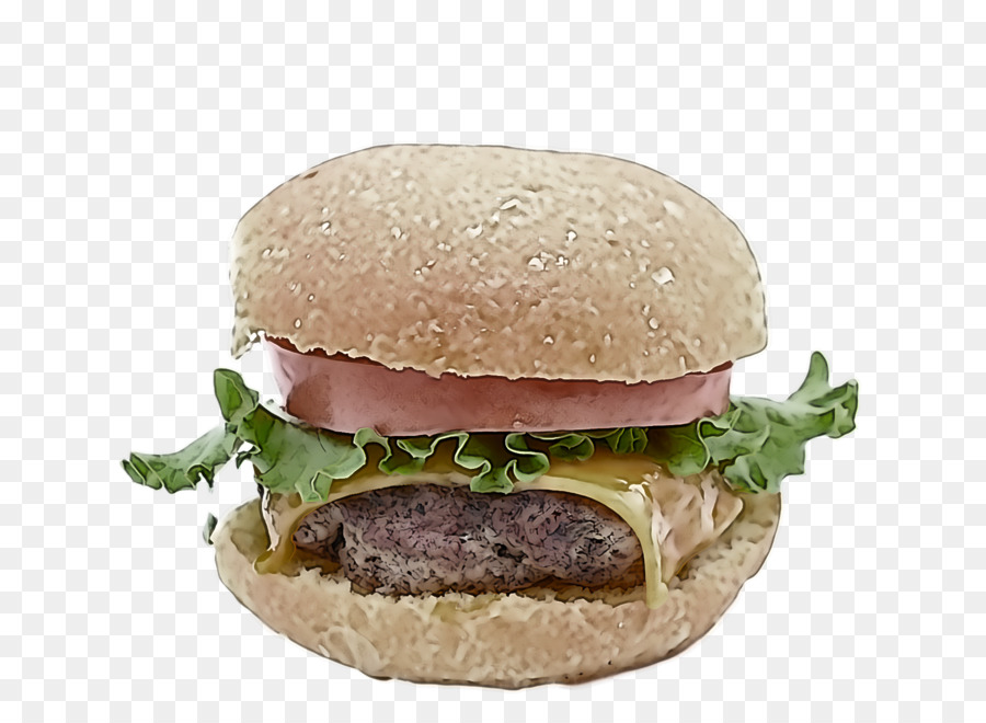 Veggie Burger，Cheeseburger PNG