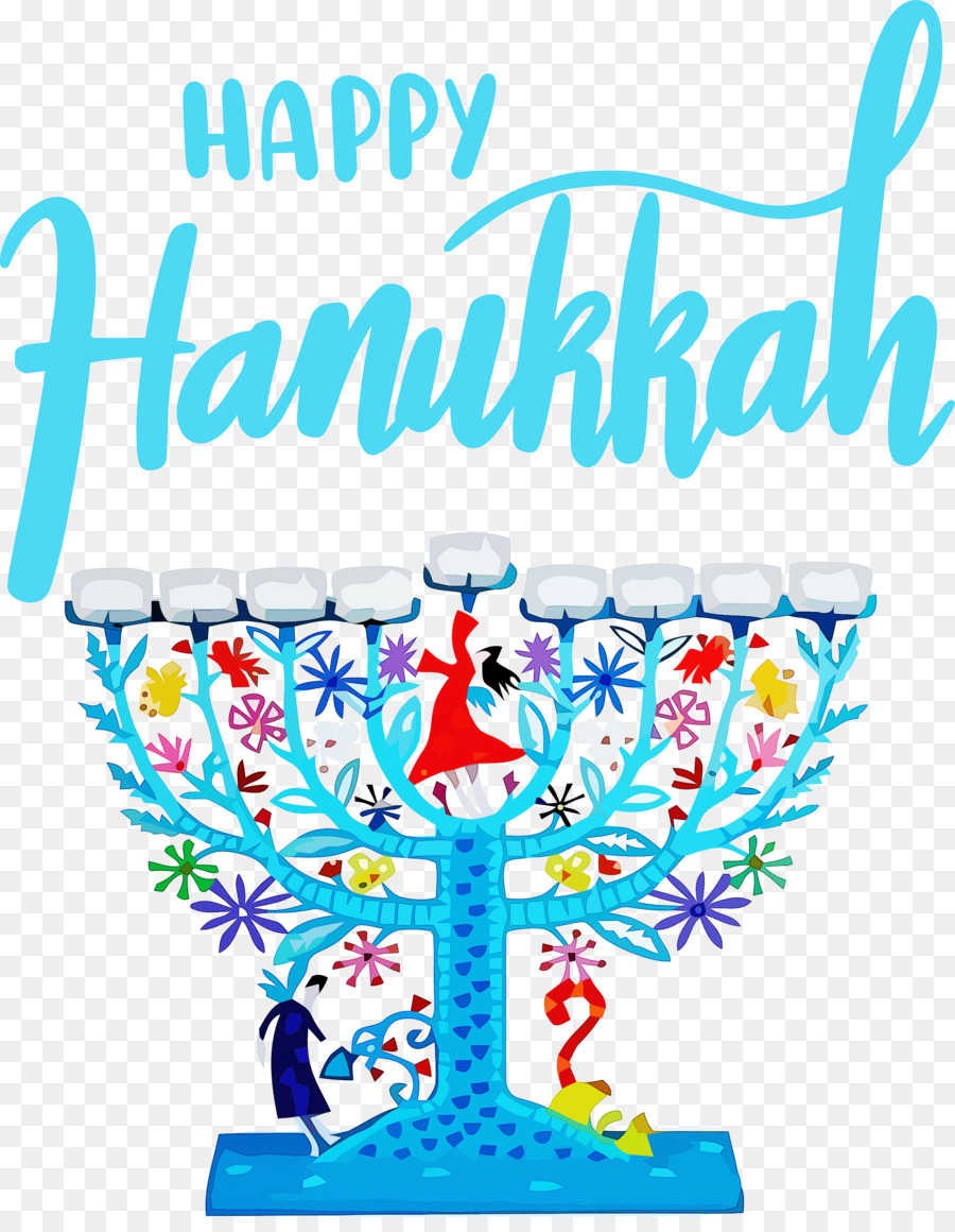 Hanukkah，Texto PNG