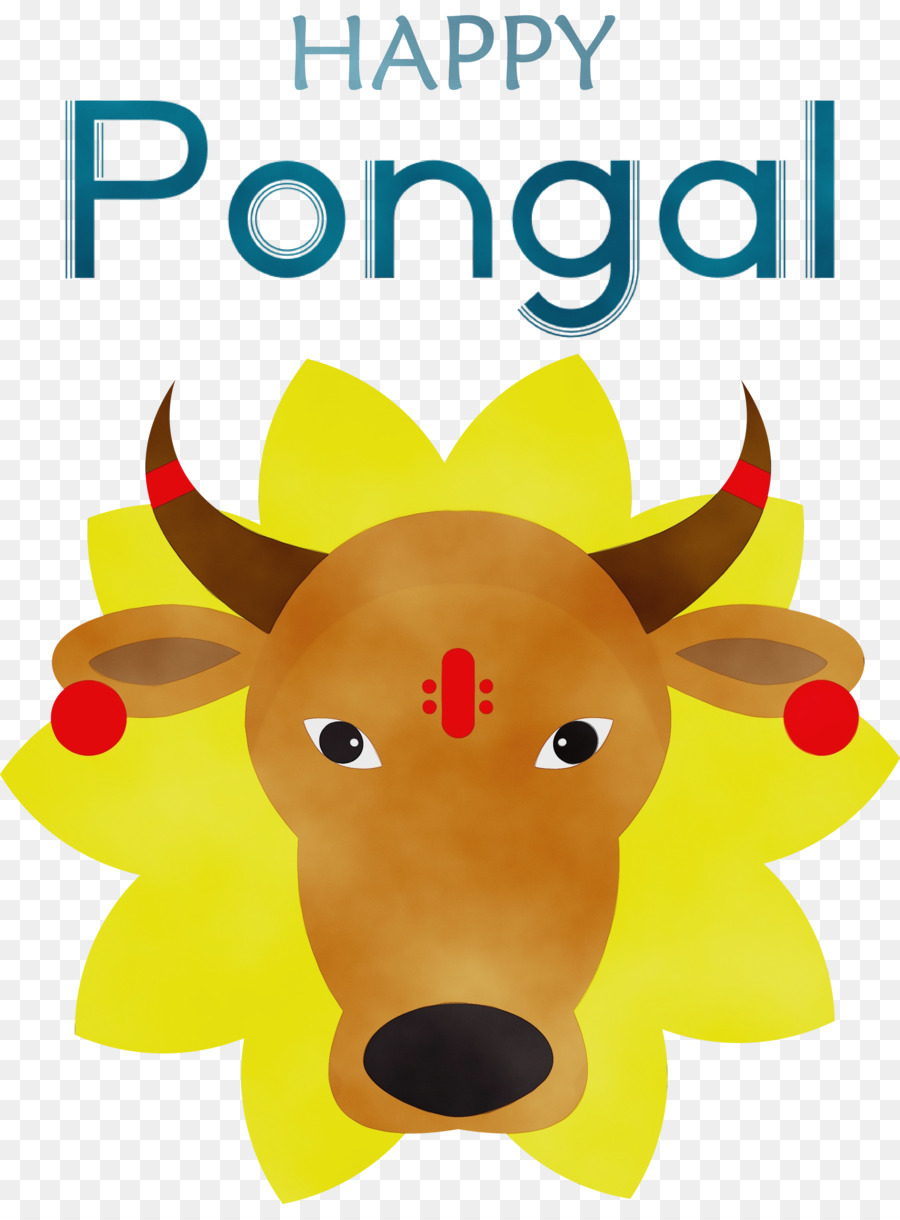 Feliz Pongal，Vaca PNG