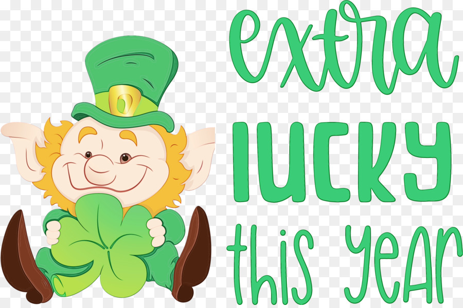 Saint Patricks Day，Fourleaf Trevo PNG