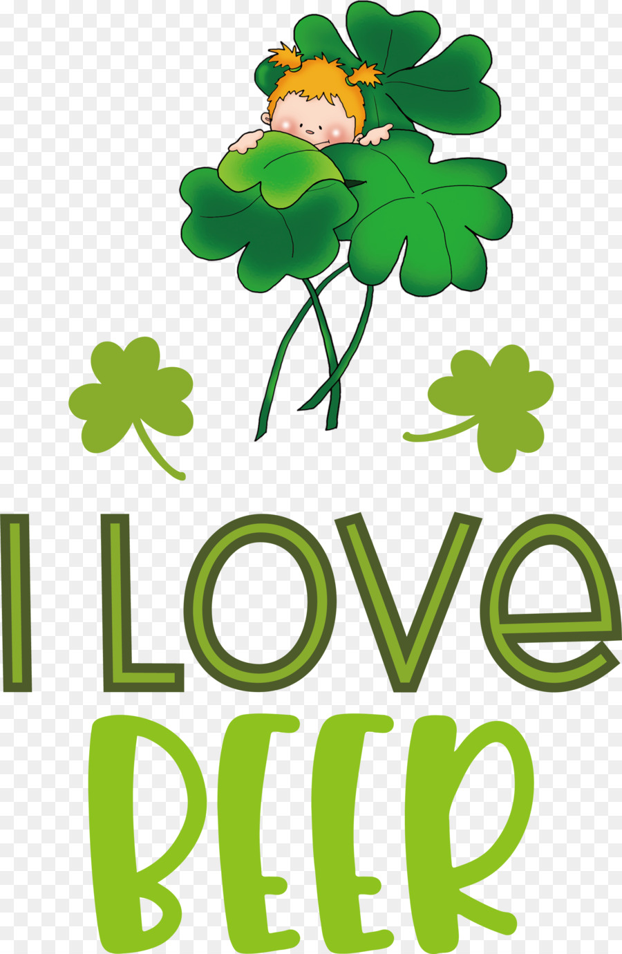 Saint Patricks Day，Folha PNG