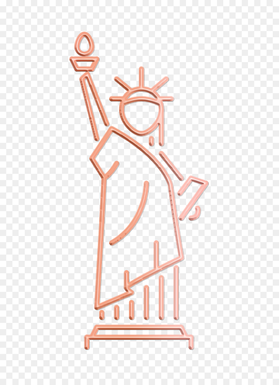 A Estátua Da Liberdade Monumento Nacional，Desenho PNG