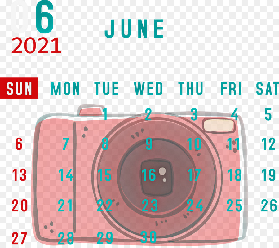 Calendário De Junho De 2021，Datas PNG