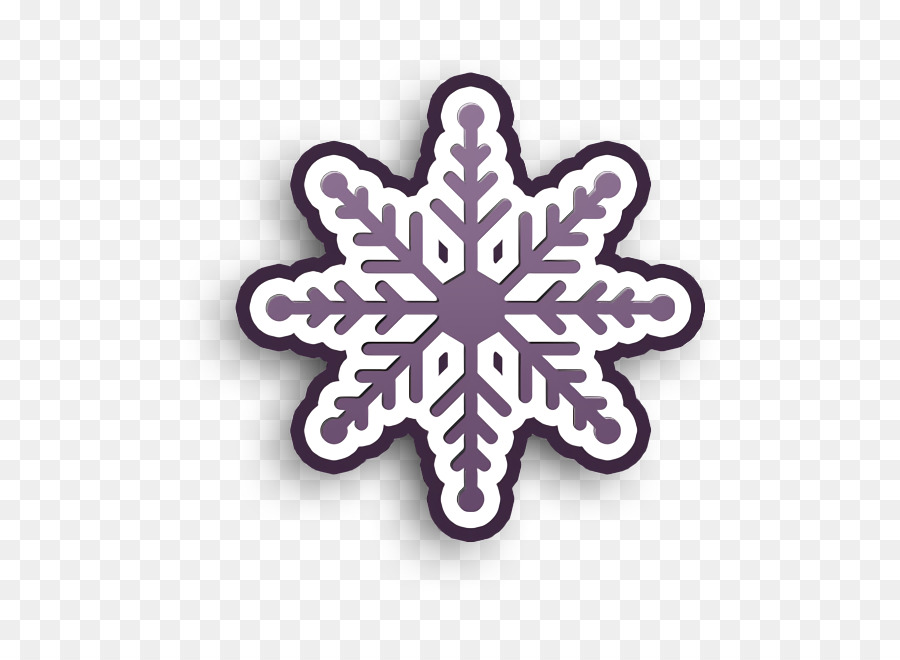 Floco De Neve Roxo，Inverno PNG