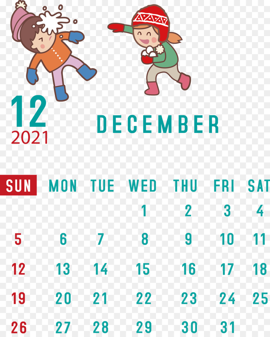 Calendário De Dezembro，Mês PNG