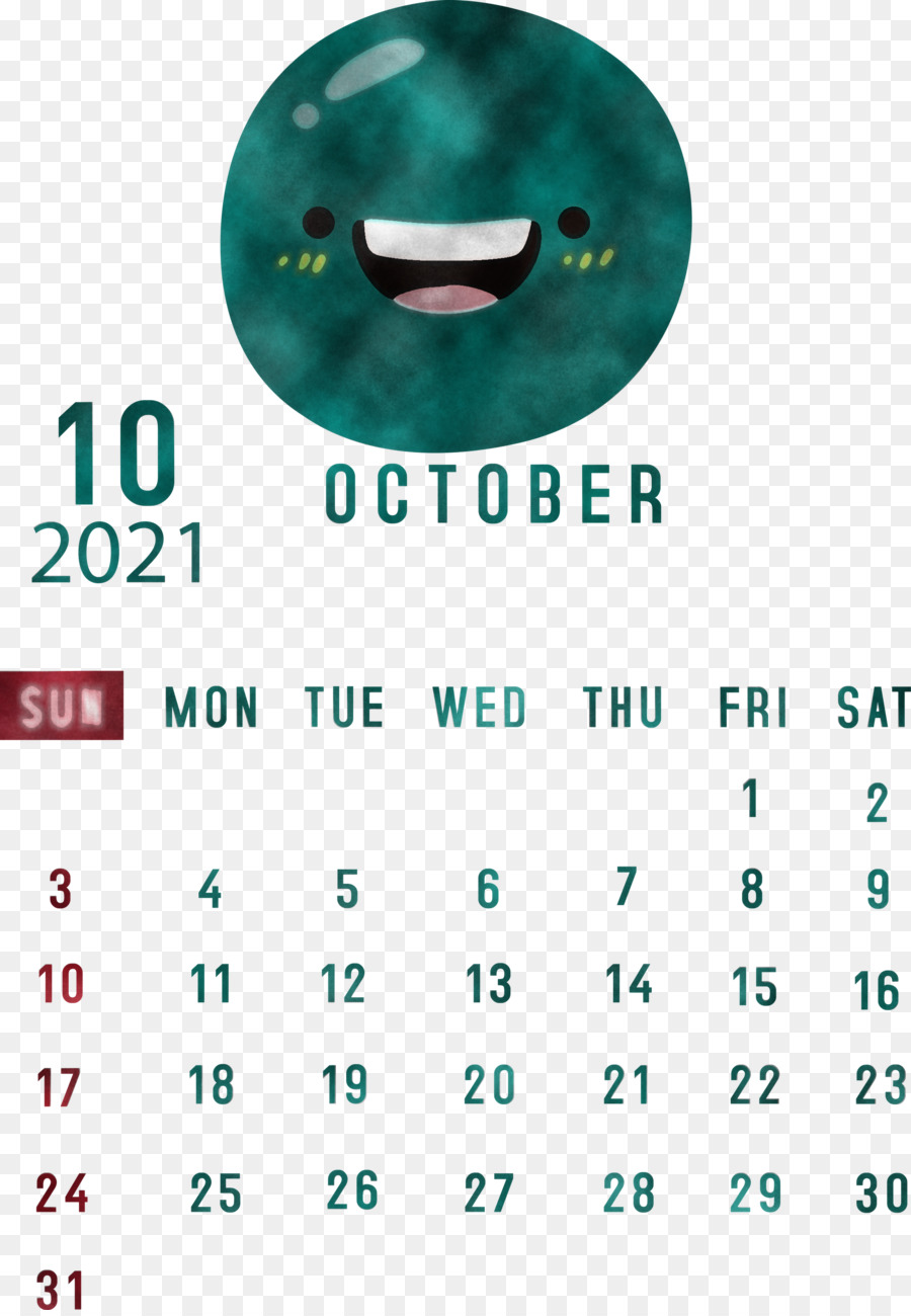 Calendário De Outubro，Mês PNG