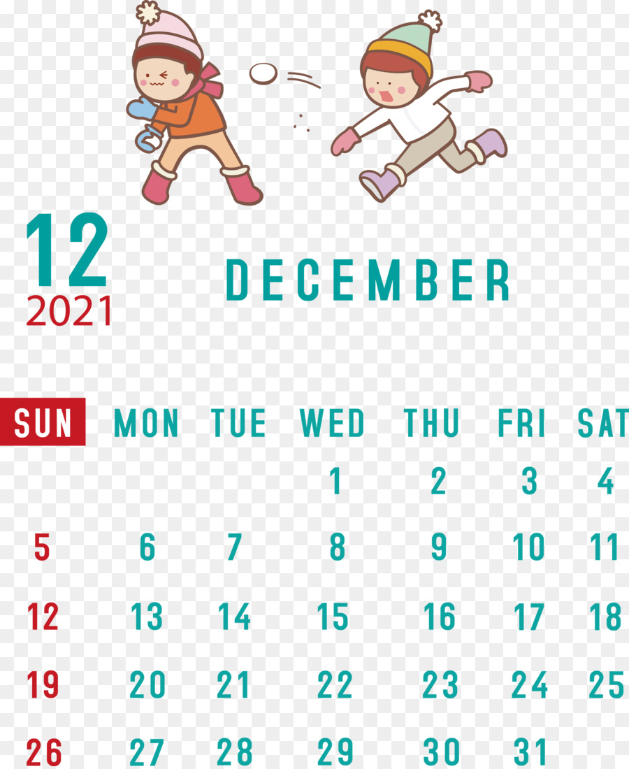 Calendário De Dezembro，Mês PNG