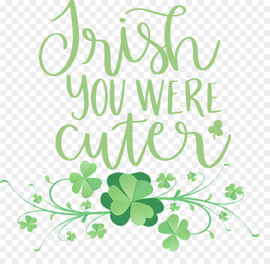 Saint Patricks Day，Fourleaf Trevo PNG