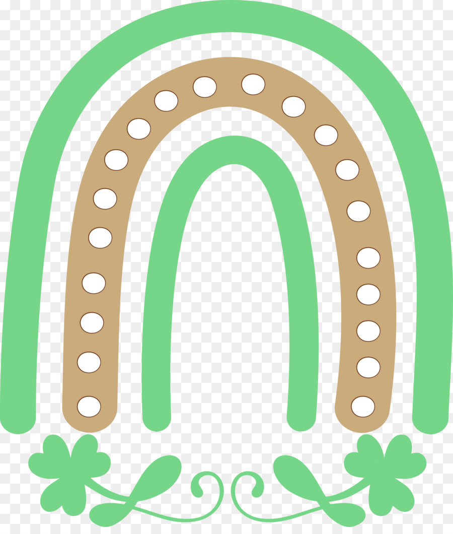 Arco íris，Verde PNG