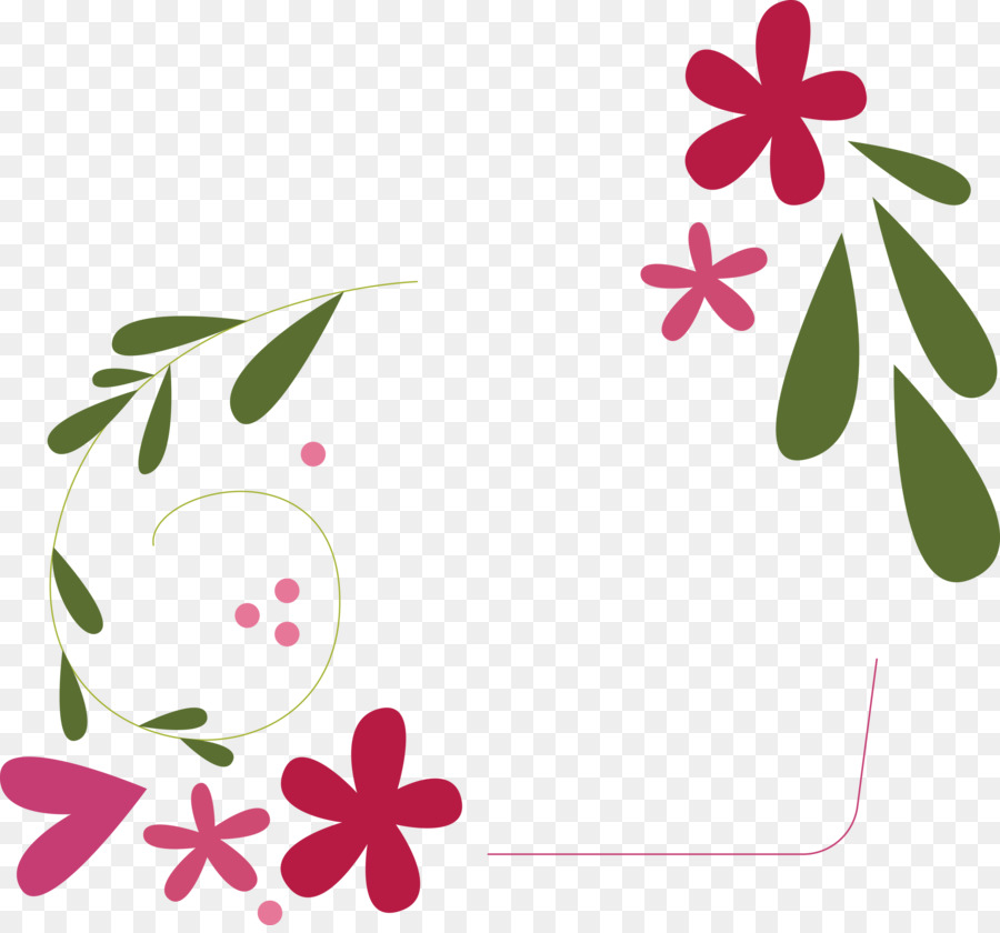 Design Floral，Folha PNG