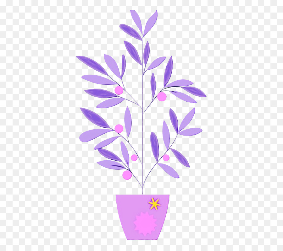 Planta De Haste，Flor PNG