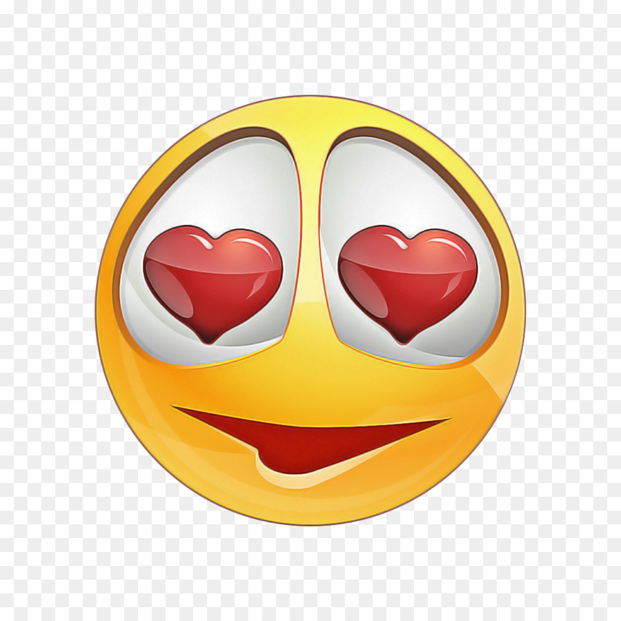 Emoji De Olhos De Coração，Amor PNG