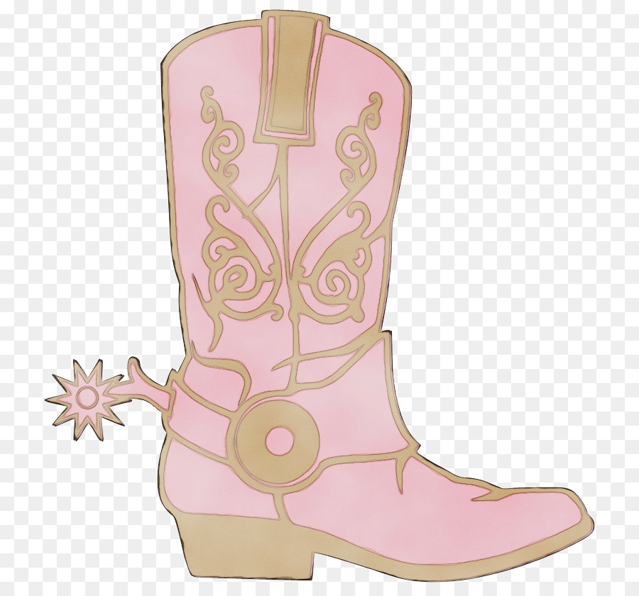 Cowboy Boot，Sapato PNG