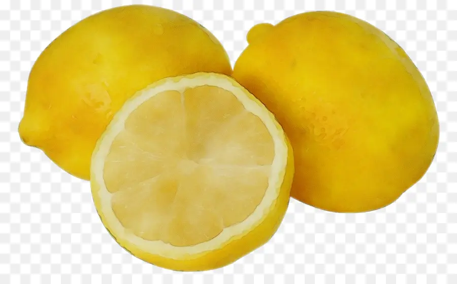 Limão，Amarelo PNG