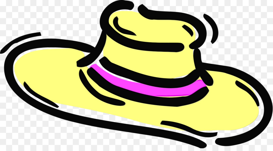 Chapéu，Amarelo PNG