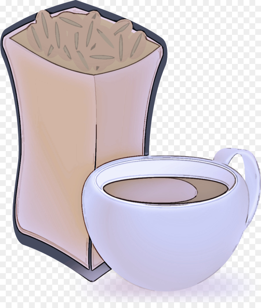 Xícara De Café，Feijões PNG