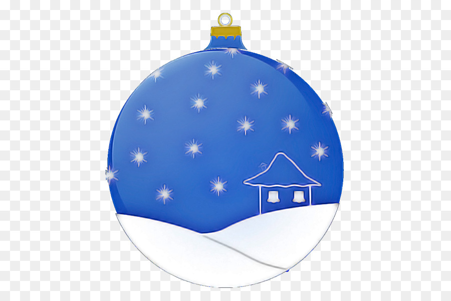 Ornamento De Natal M，Azul Elétrico M PNG