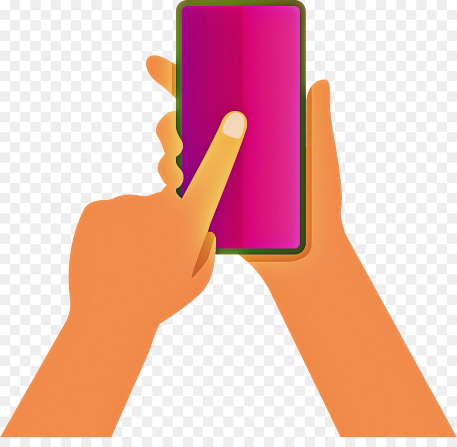 Smartphone，Mão PNG