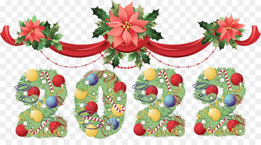 Design Floral，Enfeite De Natal M PNG