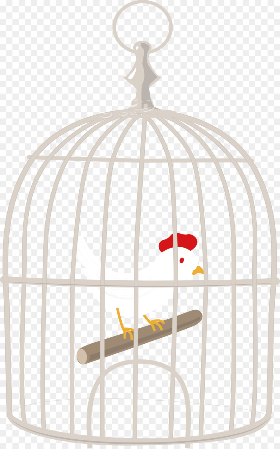 Aves，Birdcage PNG