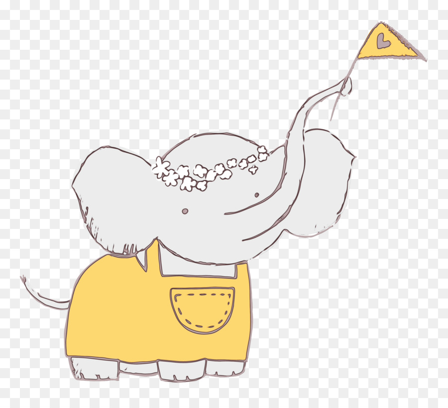 Elefante，Desenho Animado PNG