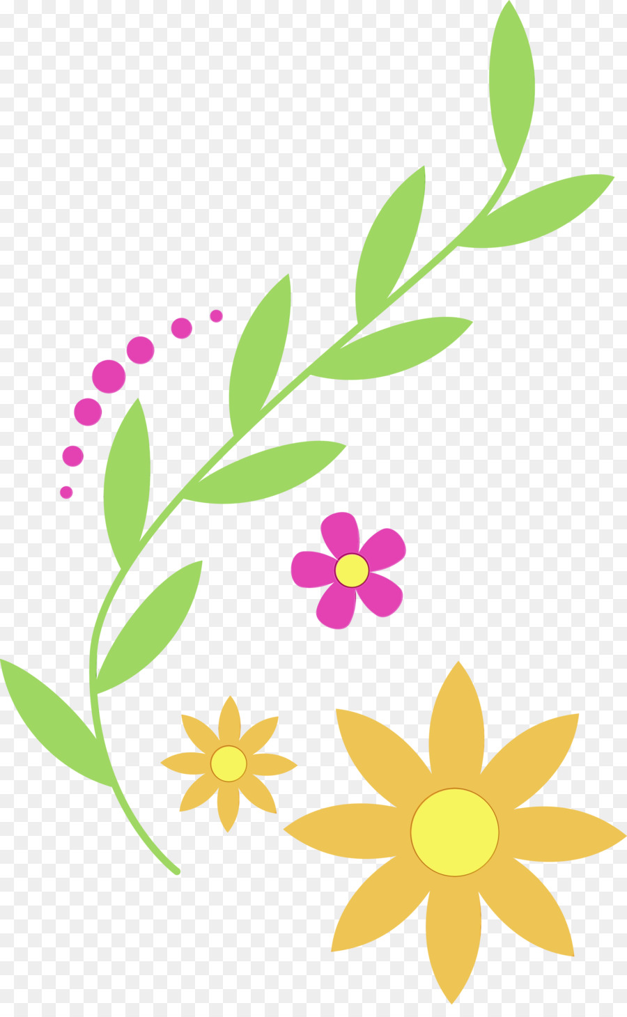 Flores，Colorido PNG