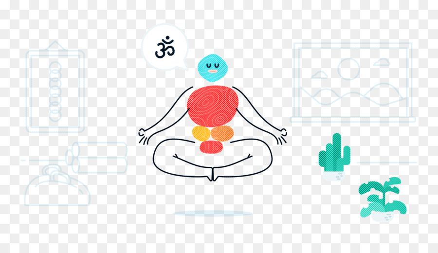 Figura Meditando，Ioga PNG