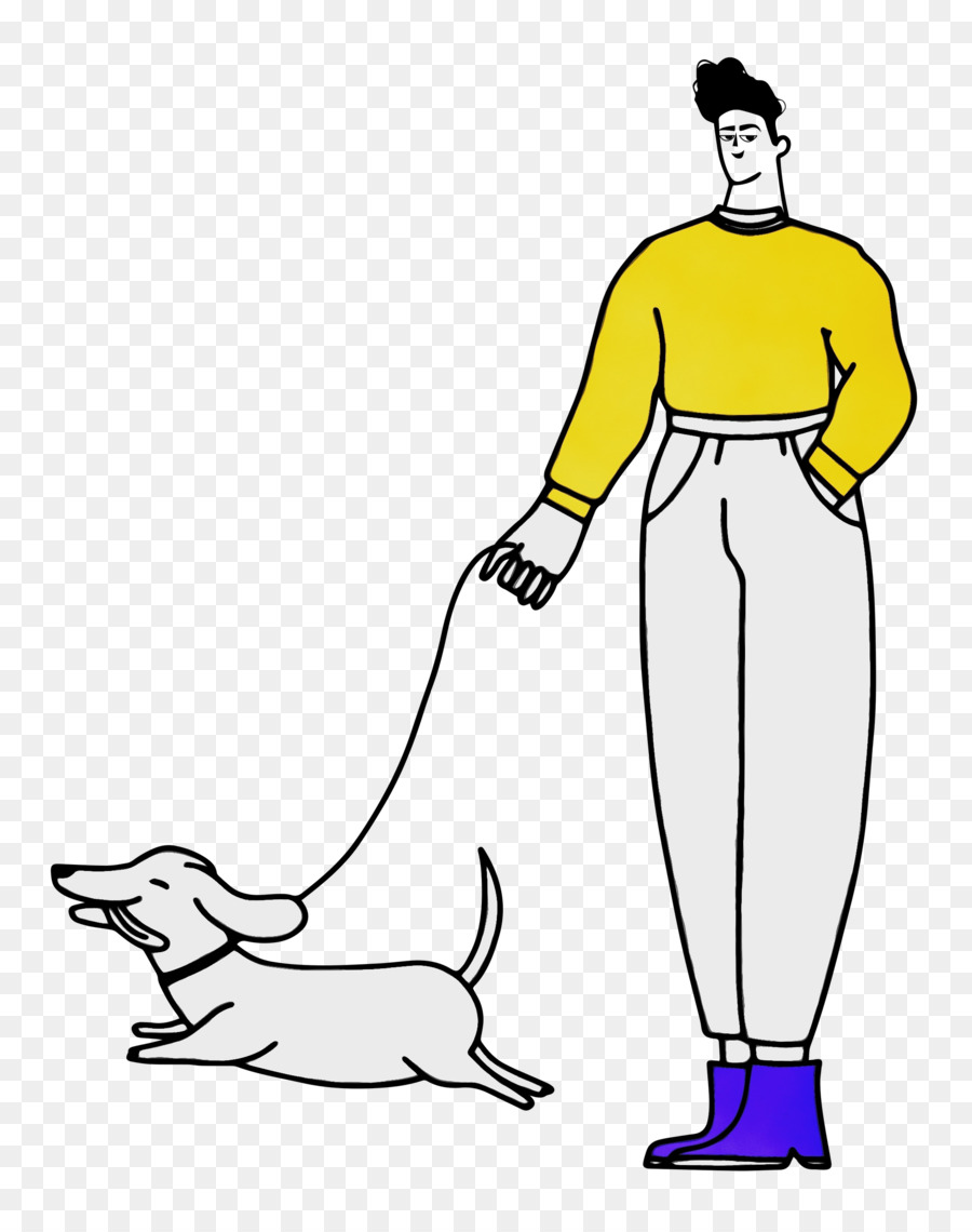 Cachorro，Arte De Linha PNG