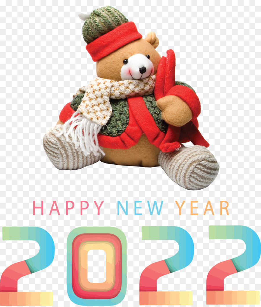 Urso De Ano Novo，Urso PNG