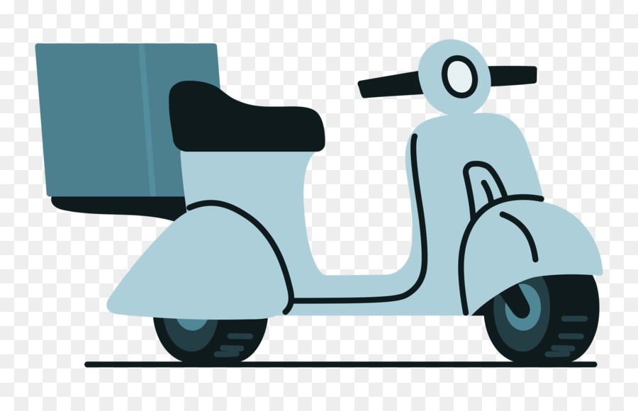 Scooter，Cartoon PNG