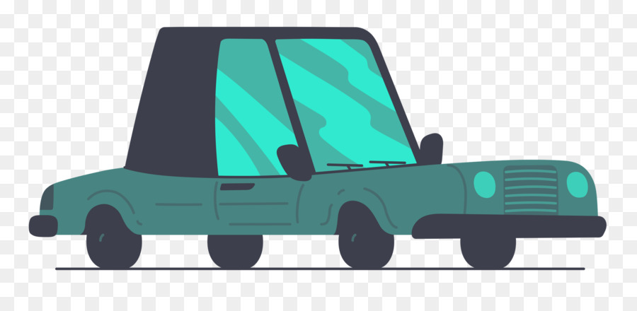 Carro Simples，Cinza PNG