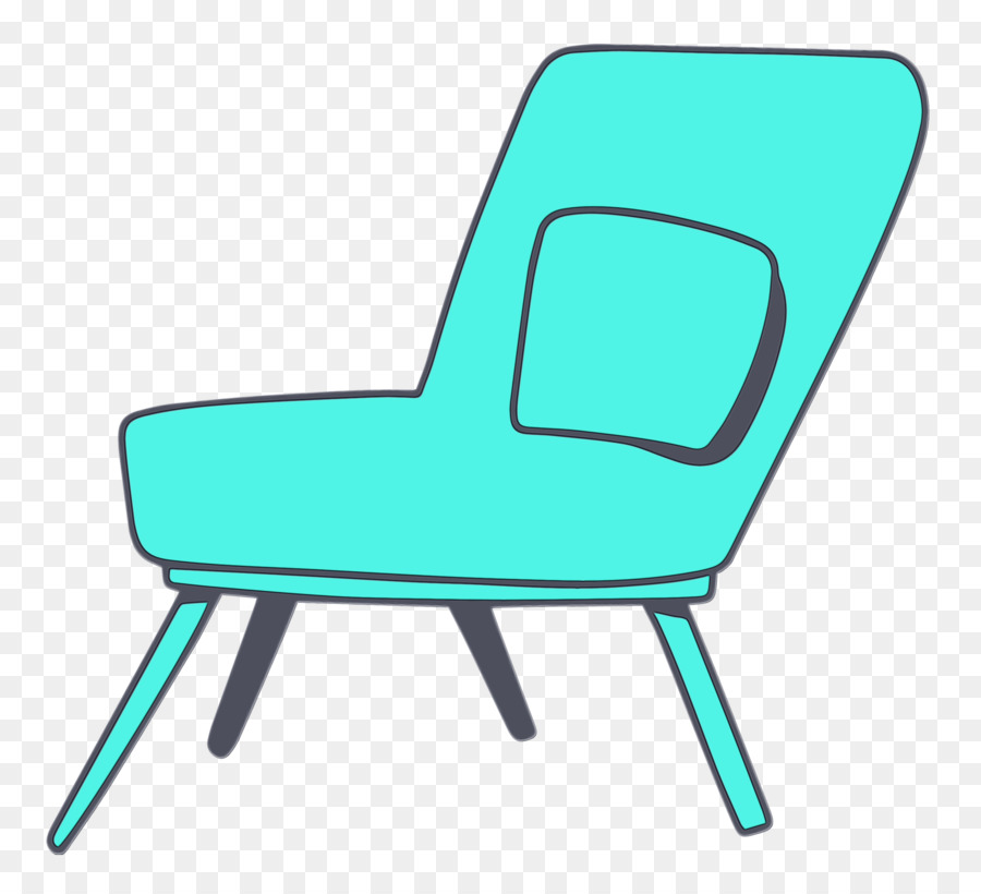 Cadeira，Verde PNG
