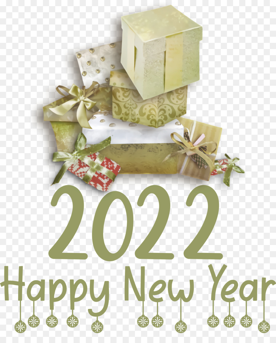 Feliz Ano Novo 2022，Celebração PNG