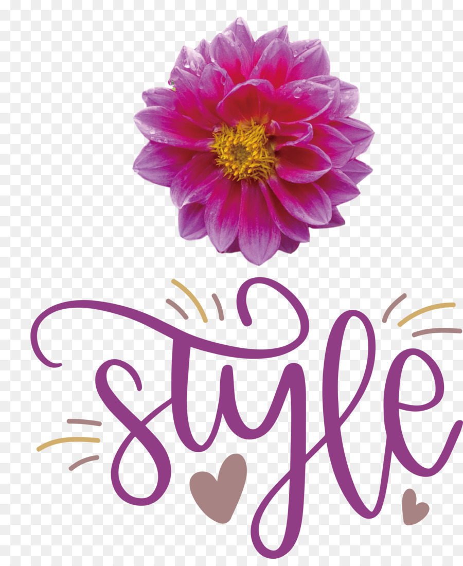 Design Floral，Violeta PNG