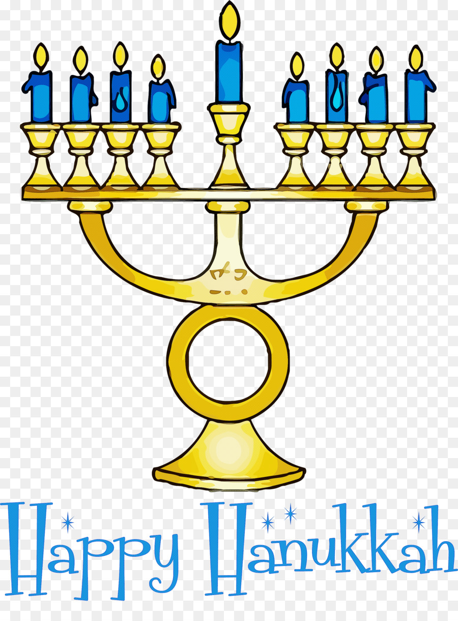 Templo Em Jerusalém，Menorah De Hanukkah PNG