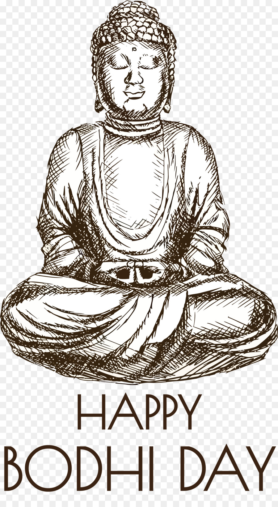 Desenho，Gautama Buda PNG
