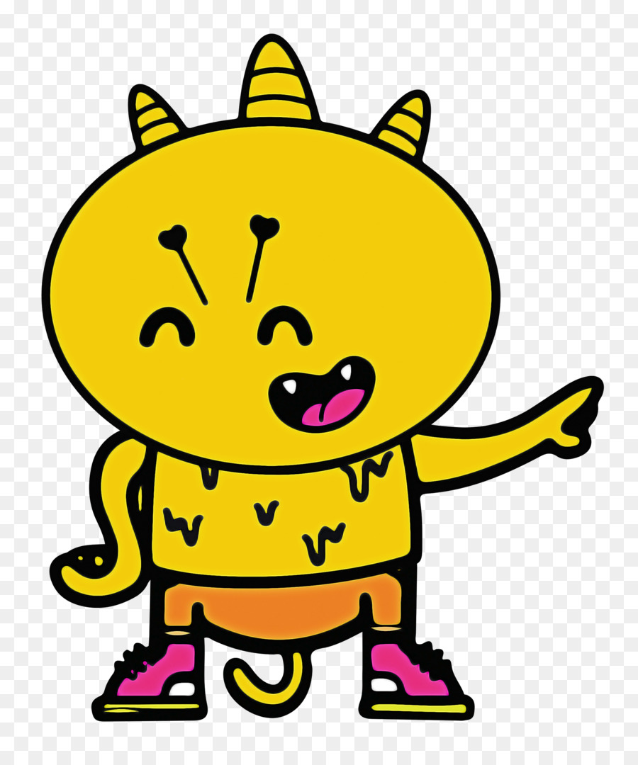 Cartoon，Amarelo PNG