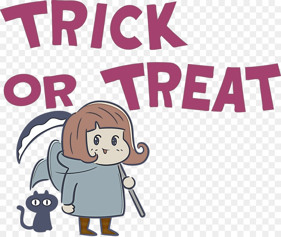 Cartoon，Trickortreating PNG