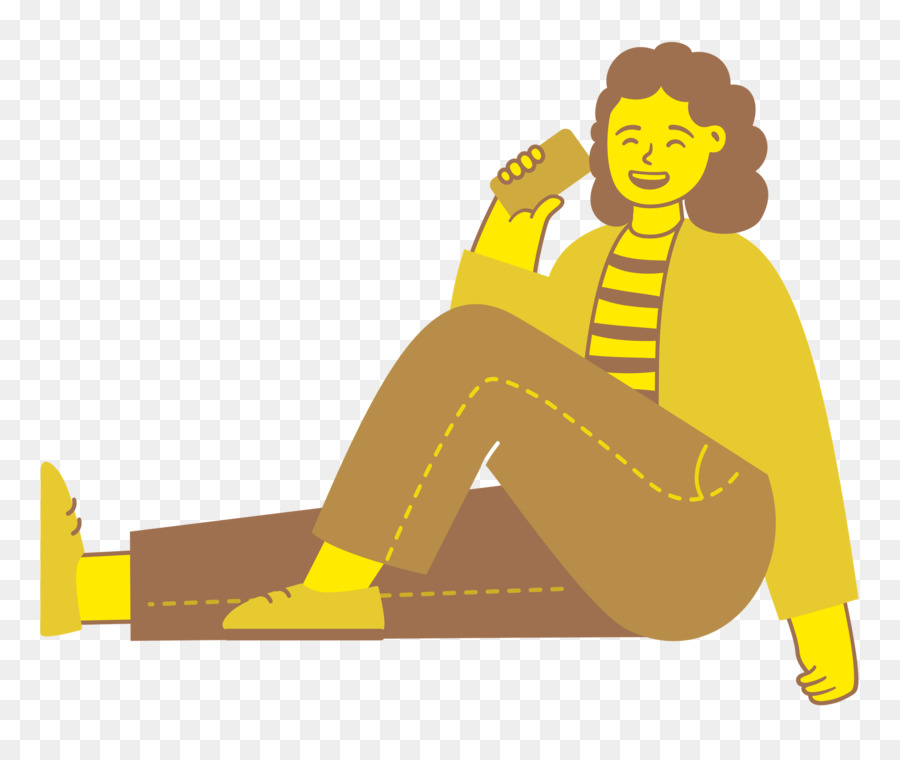 Cartoon，Amarelo PNG