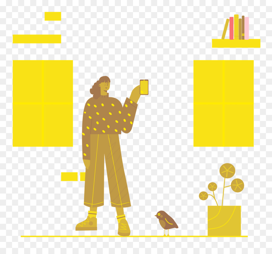 Pessoa，Amarelo PNG