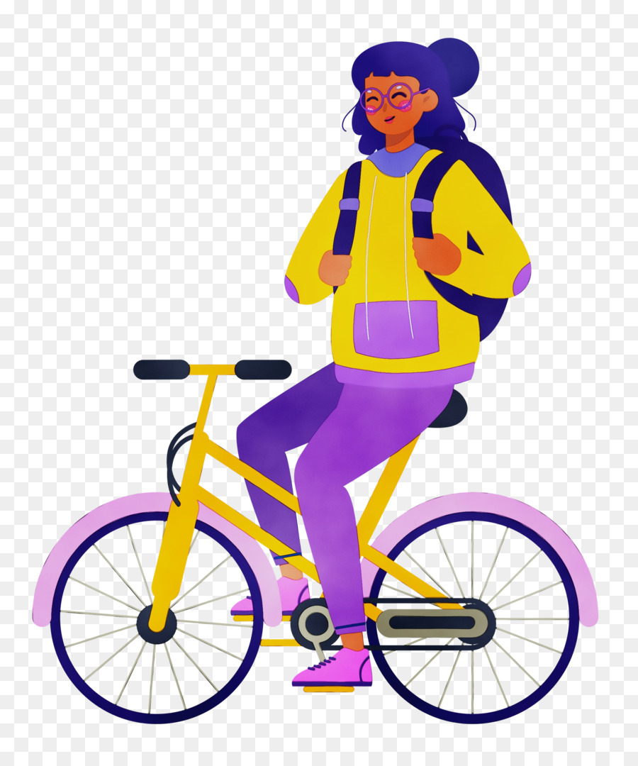 Garota Na Bicicleta，Garota PNG