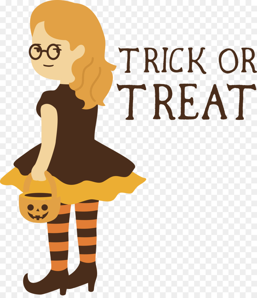 Cartoon，Trickortreating PNG