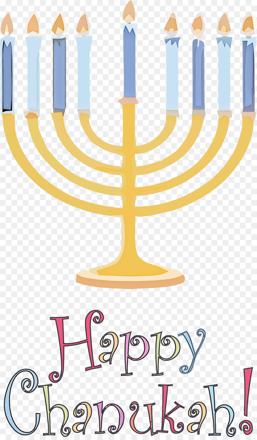 Hanukkah，Menorah Do Templo PNG