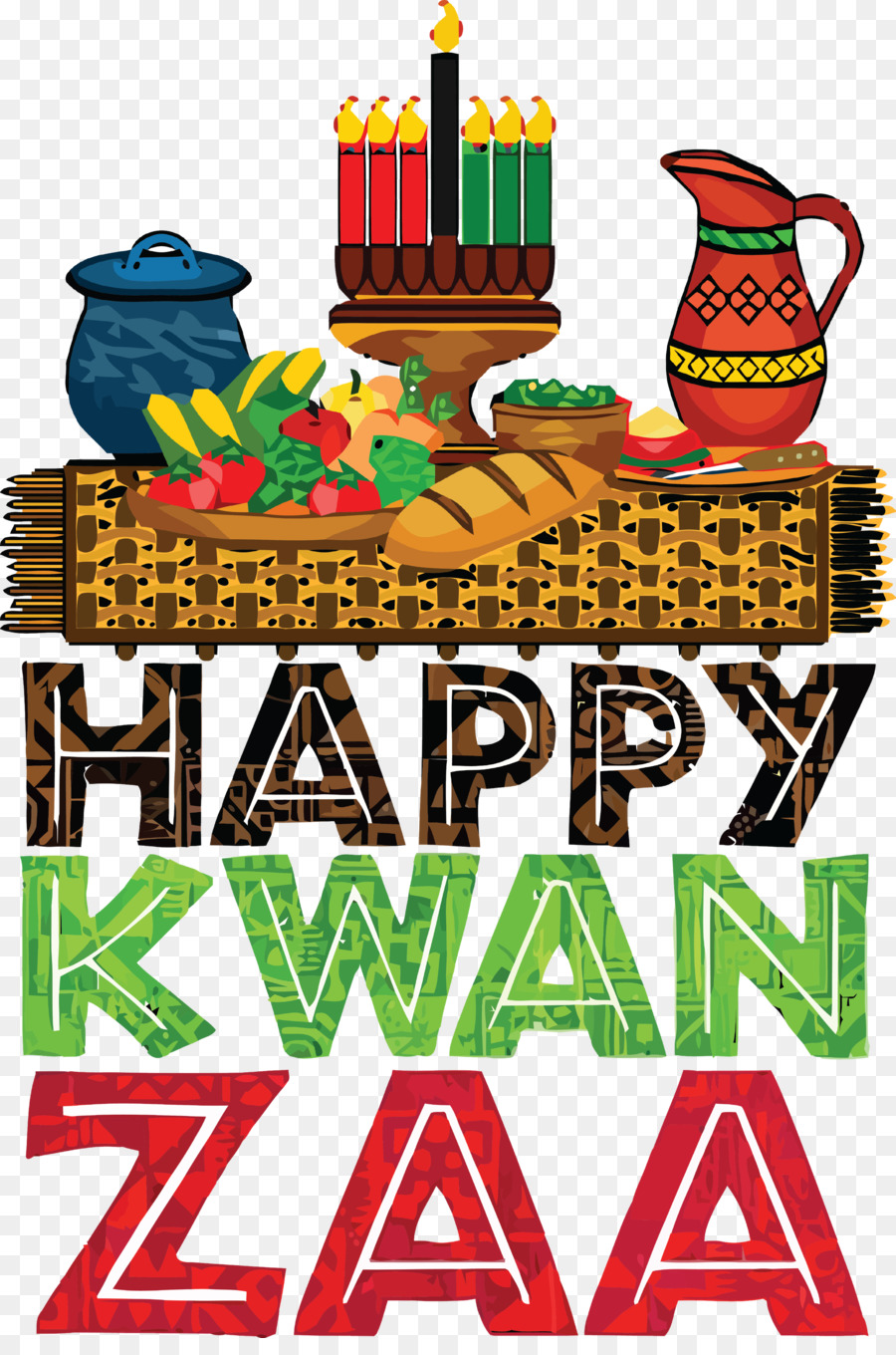 Kwanzaa，Velas PNG