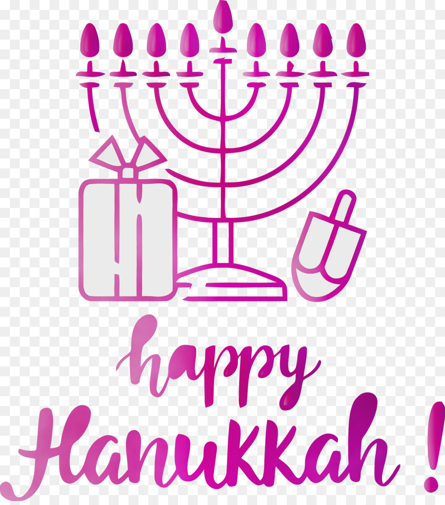 Hanukkah，Menorah De Hanukkah PNG