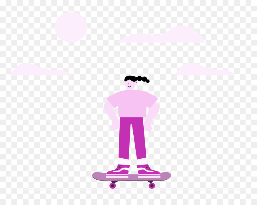 Skate，Lilás M PNG