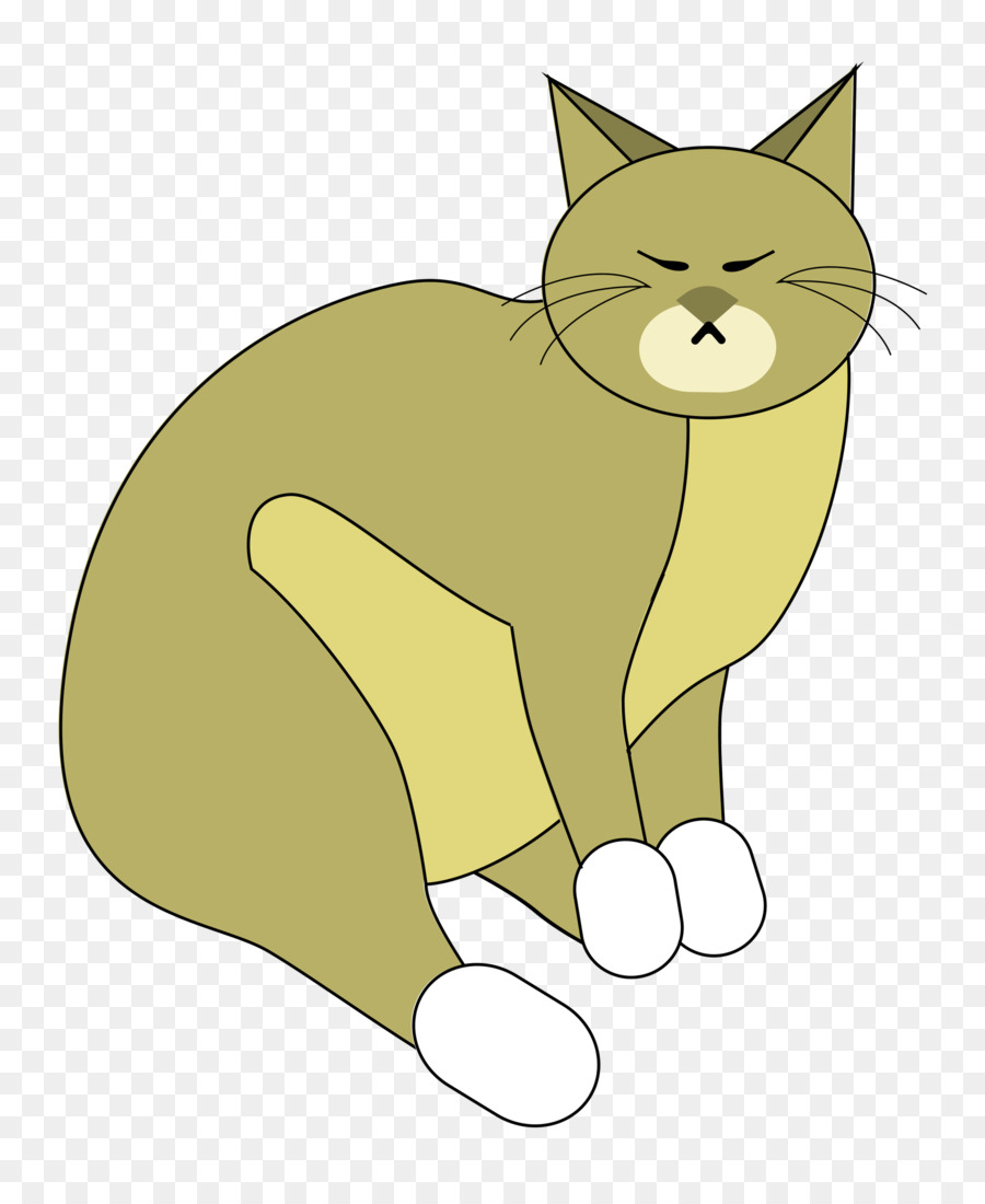 Gato De Desenho Animado，Bicho De Estimação PNG